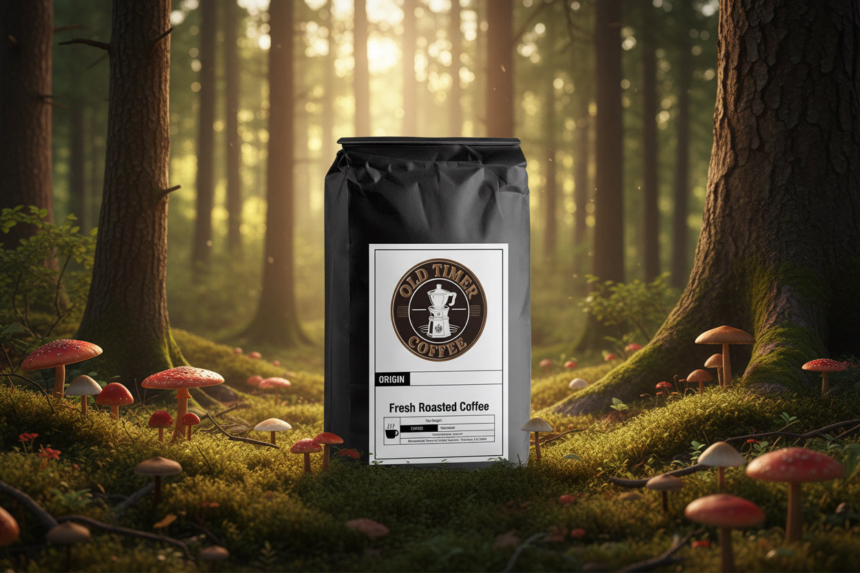 Coffee with Mushrooms Medium Roast